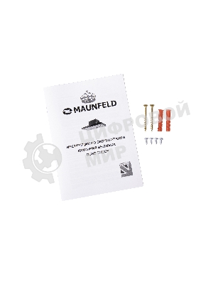 Вытяжка встраиваемая Maunfeld Ouse Touch Glass 60 черный, 60 см, 750 куб. м/ч, 48 дБ