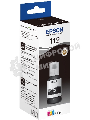 Чернила Epson C13T06C14A черный (7500 стр.) для L6550/L6570/L6580/L15150/L15160