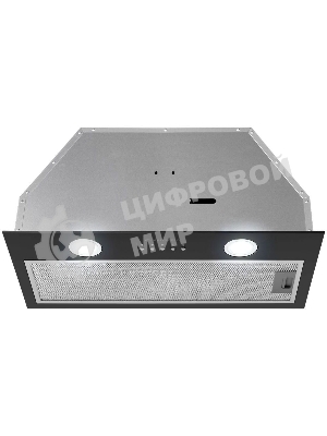 Вытяжка встраиваемая Maunfeld Trapeze 602M черный, 60 см, 1150 куб. м/ч, 54 дБ