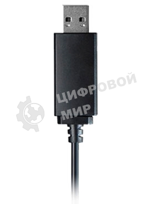 Гарнитура A4Tech HU-10 чёрный, проводная