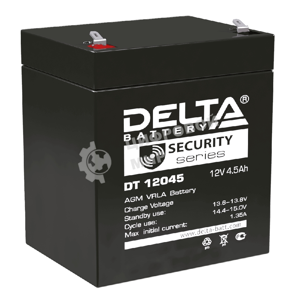 Батарея для ИБП Delta DT 12045 (12V, 4.5Ah)