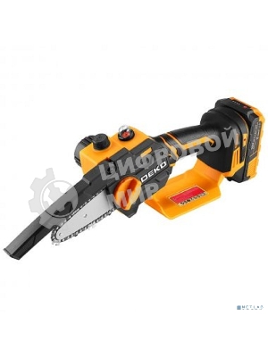 Пила цепная аккумуляторная DEKO DKCHS 20-4 [063-4480] 20В, 1x2.0А·ч