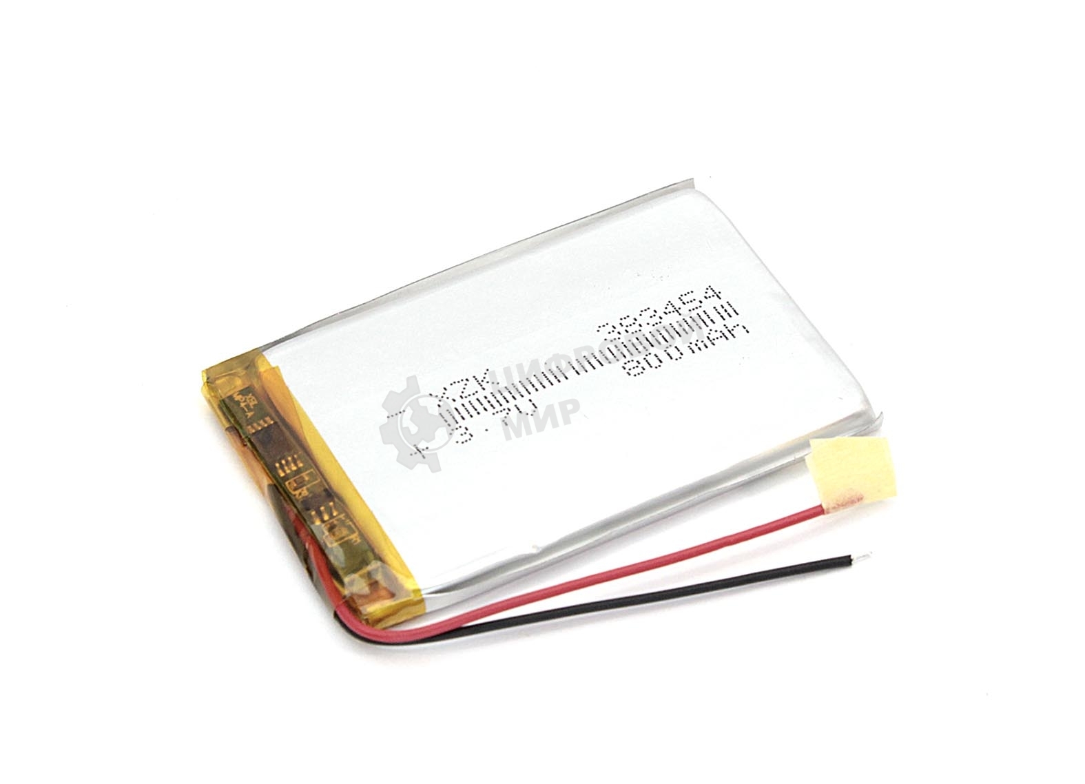 Аккумулятор Li-Pol (батарея) 3.8x34x54мм 2pin 3.7V/800mAh