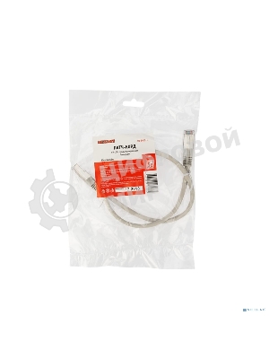 Пaтч-корд U/UTP Rexant, cat.5e, RJ45-RJ45, неэкранированный, LSZH серый, 0,5м