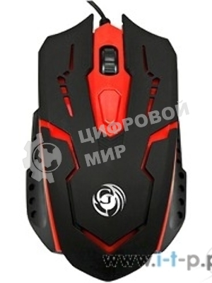 Мышь проводная Dialog Gan-Kata MGK-05U черный, 1600 dpi, USB, кнопки - 4