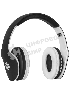 Беспроводные/проводные наушники Defender FreeMotion B525 черный/белый, накладные, Bluetooth + проводной, до 8 ч