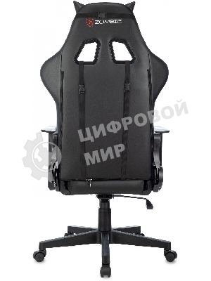 Кресло Zombie Game Penta черный/красный, экокожа, 120 кг, механизм качания