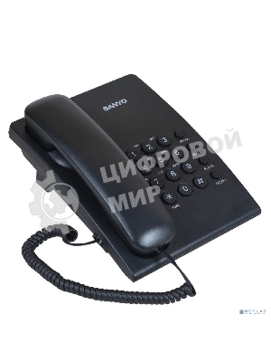 Телефон проводной SANYO RA-S204B черный