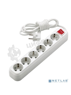 Удлинитель Makel 6 гн 3 м с\з вкл.