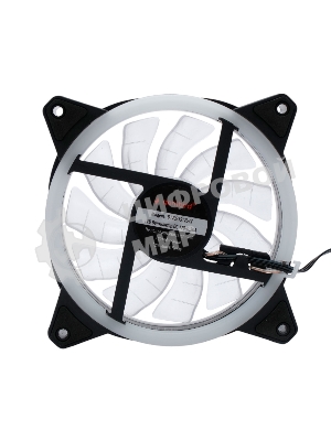 Вентилятор для корпуса Gembird черный, 120 мм, 1200 об/мин, 20.5 дБ, 3 pin