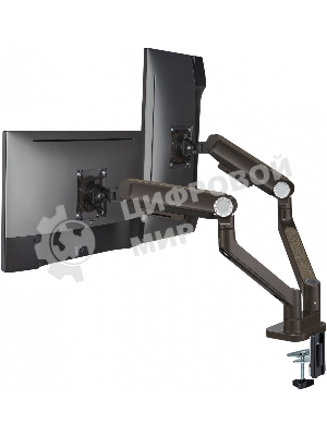 Кронштейн для мониторов Ultramounts UM733BR черный/коричневый 17