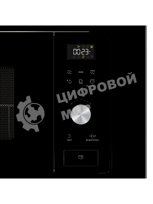 Встраиваемая микроволновая печь GORENJE BMX201AG1BG Электронное управление, черный, объем: 20 л