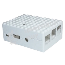 Корпус ACD RA181 белый для микрокомпьютера Raspberry Pi 3 White ABS Plastic Building Block case for Raspberry Pi 3