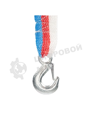 Трос буксировочный Rexant 3.5 т, 5 м, с двумя крюками, в чехле