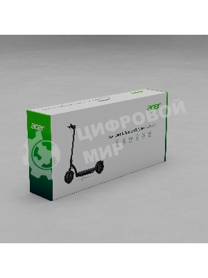 Электросамокат Acer ES Series 5 AES005 15000mА·ч черный (без сумки)