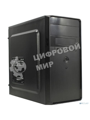 Компьютерный корпус Minitower ExeGate EX286426RUS BA-309-450W-8 (mATX, БП AA450 с вент. 8см, 2хUSB, HD аудио, черный)