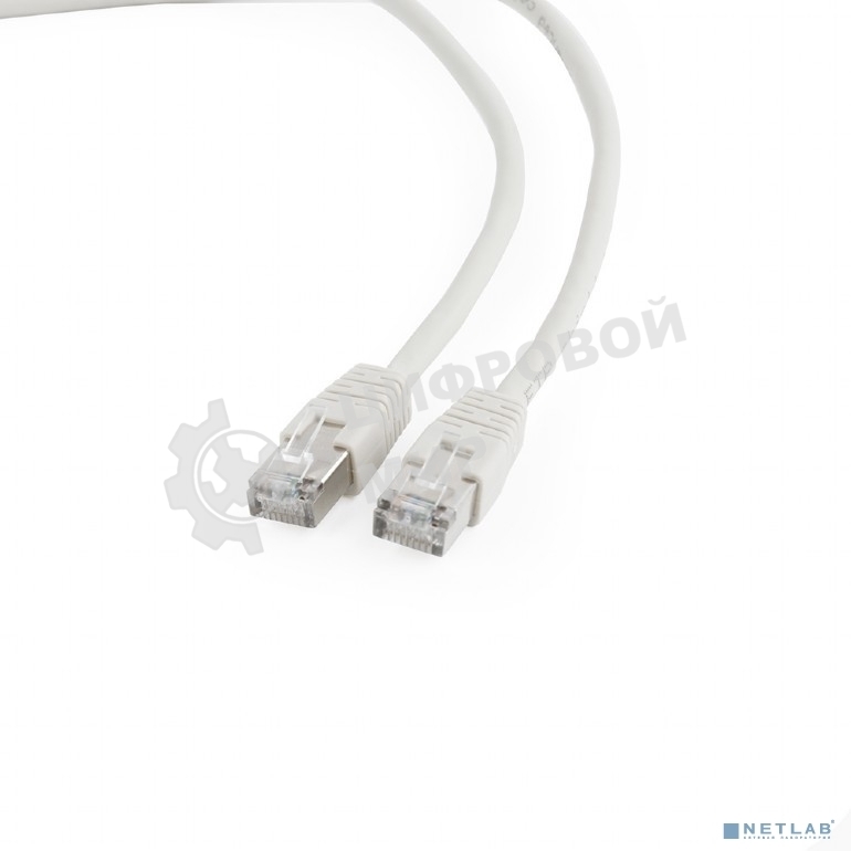 Патч-корд Cablexpert FTP PP6-15M cat.6, 15м, литой, многожильный (серый)