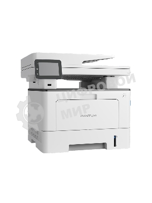 МФУ лазерное Pantum BM5201ADN Mono laser, A4, 42 ppm, 1.2 GHz, 1200x1200 dpi, Duplex, DADF50, paper tray 250 pages, USB, LAN, start. cartridge 3000 pages, проектная модель