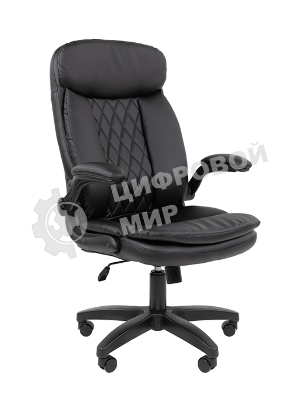 Кресло руководителя Chairman 533 Россия экокожа черный