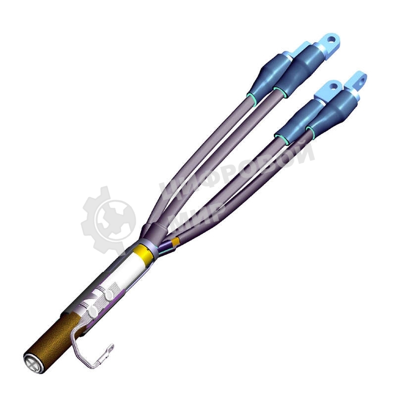 Муфта кабельная концевая универс. 1кВ 4КВНтп-В (70-120) с наконеч. Подольск 4kvntpvx070x120