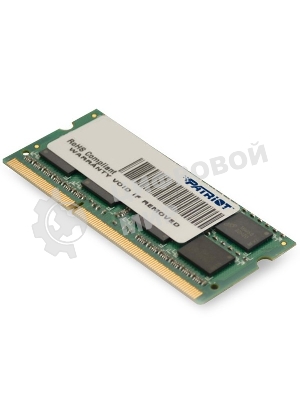 Оперативная память Patriot, DDR3L, 4GB (1x4 GB), 1600 MHz, CL11, SO-DIMM