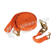 Стяжка для груза Rexant багажная с крюками, с храповым механизмом, 10х0.038 м