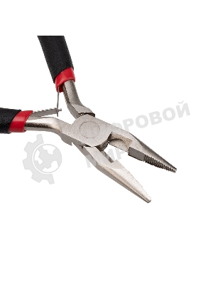 Тонкогубцы Rexant мини 120 мм никелированные, авторазжим, обливные рукоятки