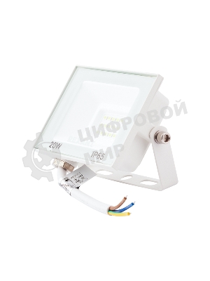 Прожектор Rexant СДО 20 Вт 1600 Лм 2700 K белый корпус