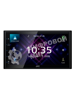 Автомагнитола JVC KW-M560BT, 2 DIN, 6.8