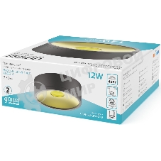 Светильник Gauss Overhead HD040 потолоч. 4000K цв.св.:белый серебристый/золотистый