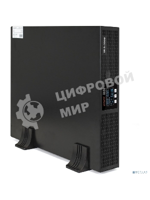 Источник бесперебойного питания On-line ExeGate EP285648RUS PowerExpert ULS-3000.LCD.AVR.C13.USB.RS232.SNMP.2U 3000VA/3000W, On-Line, PF=1, LCD, 6*IEC-C13, RS232, USB, SNMP-slot, Rackmount 2U/Tower, черный