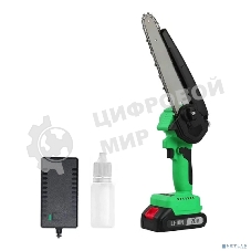 Пила цепная аккумуляторная бесщеточная Zitrek GreenSaw 20V [082-1858] 20В, 4,0А·ч Li-ion аккум. 1шт, ЗУ