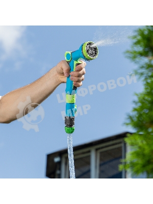 Шланг поливочный Palisad прозрачный армированный 3-х слойный, 3/4