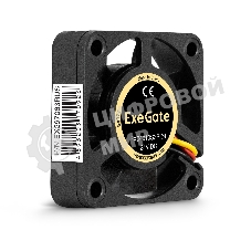 Вентилятор для корпуса ExeGate EX04010S3P-24 черный, 40 мм, 7500 об/мин, 37.5 дБ, 3 pin
