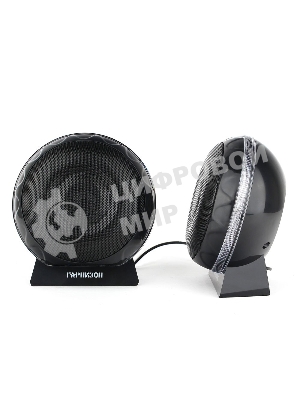 Акустическая система 2.0 Гарнизон GSP-150, черный, 6 Вт, FTB-динамики, материал- пластик, USB - питание