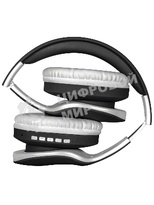 Беспроводные/проводные наушники Defender FreeMotion B525 черный/белый, накладные, Bluetooth + проводной, до 8 ч