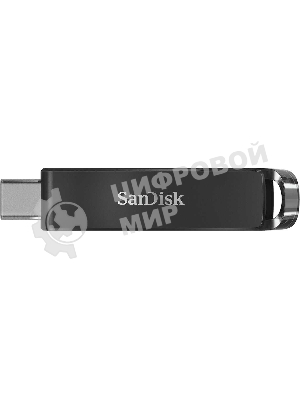 Флешка USB SanDisk CZ460 Ultra (SDCZ460-064G-G46), 64Gb, USB Type-C, R/W 150/30, черный