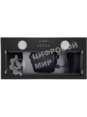 Вытяжка встраиваемая Maunfeld Trapeze 602M черный, 60 см, 1150 куб. м/ч, 54 дБ