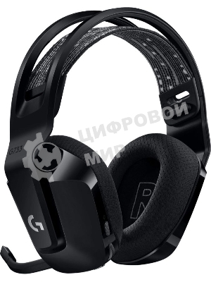 Гарнитура Logitech G733 чёрный, беспроводная, 2.4 ГГц, до 29 ч, LIGHTSYNC RGB