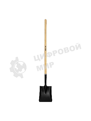 Лопата совковая Palisad LUXE 230х285х1500 мм, деревянный лакированный черенок