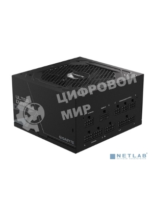 Блок питания Gigabyte GP-UD1000GM PG5 RTL, 1000Вт, 80 PLUS Gold, 120мм, модульный, черный