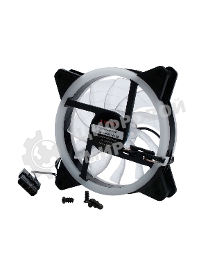 Вентилятор для корпуса Gembird черный, 120 мм, 1200 об/мин, 20.5 дБ, 3 pin