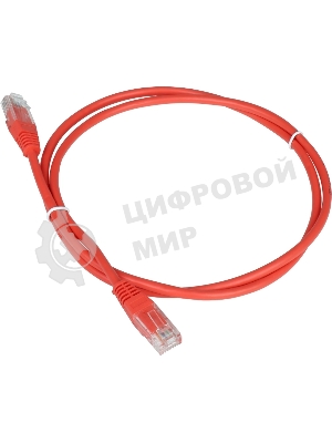 Патч-корд LANMASTER TWT UTP cat.5e, с заливными колпачками, 3.0 м, оранжевый