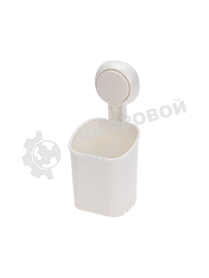Стакан для зубных щеток на вакуумной присоске HALSA