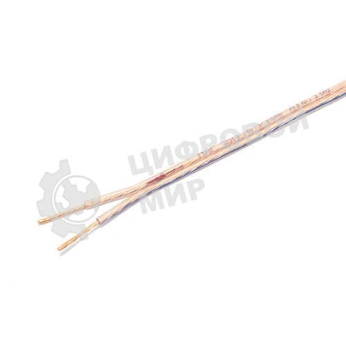 Акустический кабель Cablexpert CC-TC2x1,5-50M, прозрачный,  50 м, на катушке