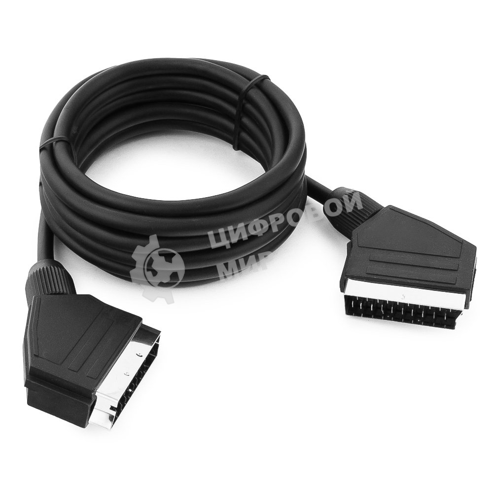 Кабель аудио/видео Gembird CCV-518, SCART/SCART, 21pin, 3м