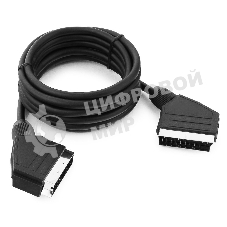 Кабель аудио/видео Gembird CCV-518, SCART/SCART, 21pin, 3м