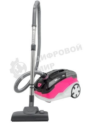 Моющий пылесос Thomas ALLERGY&FAMILY розовый/серый, 325/1700 Вт, уборка влажная/сухая/сбор жидкости, пылесборник мешок/контейнер 6 л