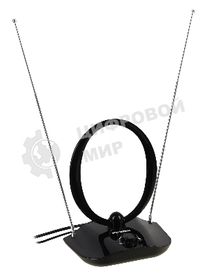 Антенна телевизионная Hyundai H-TAI400 30дБ активная черный