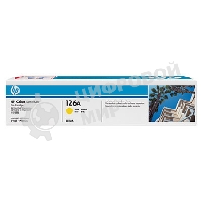 Картридж лазерный HP CE312A желтый для LaserJet Pro CP1025 1000стр.